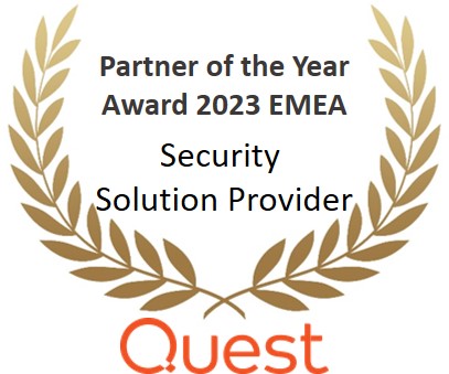 Quest Award 2023 Security Solution Provider